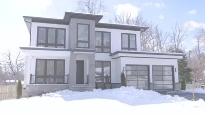 Locust Way — twilight exterior